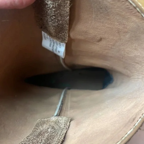 Laredo "Miranda" Western Festival Tan / Crazy Horse Boots Size 9 - Picture 7 of 8